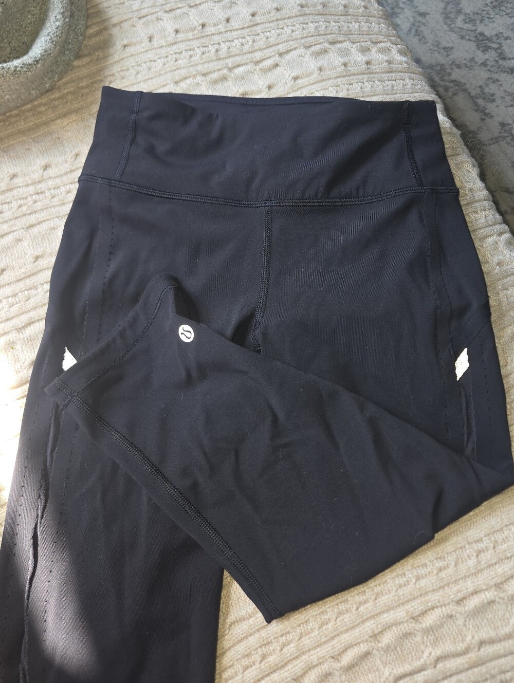 Lululemon Black High-Rise Leggings Capri